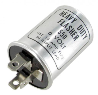 Relé směrových světel/3vývody - Typ (6 Volt)