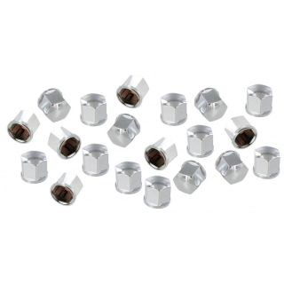 Krytky šroubů kol/chrom/20ks - Typ (19mm)