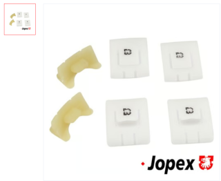 Pouzdra vedení sedadel/kit - Typ 1/Golf/Jetta/Scirocco (1974 »)