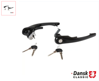 Kliky dveří černé L/P - Porsche 911/959/964 (1977 » 94)