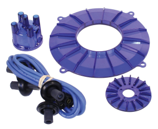 Kabely zapalovací wo kit/modré - Typ 1 motor (» 1992)