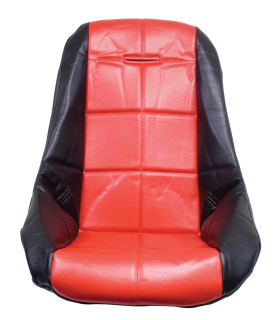 Potah sedadla černo/červený vinyl - T.1 Buggy/Baja (#62-2400-0)