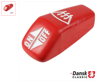 Knoflík červený/páčka topení - Porsche 911 (1974 » 89)