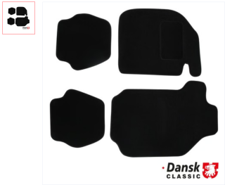 Koberce podlahy/černé - Porsche 911 Coupe (1973 » 89)