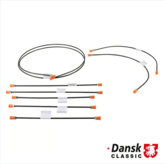 Trubky brzd/kit - Porsche 356 B T6 (1962 » 63)