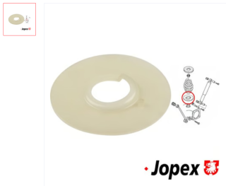 Podložka vinuté pružiny/spodní zadní L/P - Typ 25 (1979 » 92)