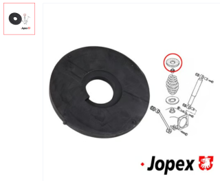 Podložka vinuté pružiny/horní/zadní L/P - Typ 25 (1979 » 92)