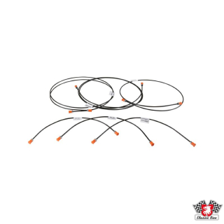 Trubky brzd/pro posilovač/bez regulátoru/kit - VW Golf (1974 » 79)