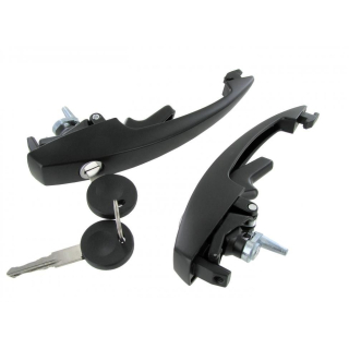 Kliky dveří černé/jeden klíč - Typ 1/3/14 (1967 » 03)