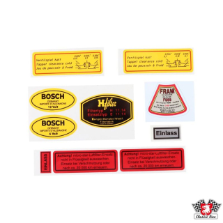 Samolepky/kit 10ks - Porsche 356 A/B/C (1955 » 65)