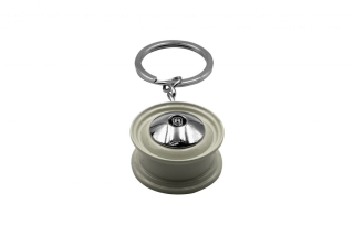 Přívěšek na klíče (bílé kolo)