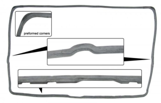 Těsnění dveří/zadní - Typ 2 (1971 » 79)