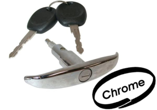 Klika chrom/zadní dveře - Typ 2 (1955 » 66)