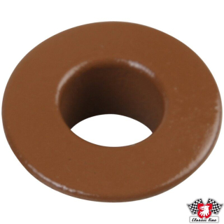 Průchodka vodící lišty/hnědá/opěrka hlavy - Porsche 911/912 (1963 » 73)