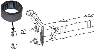 Ložisko ramene horní/spodní - Typ 1/14/181 (1960 » 03)