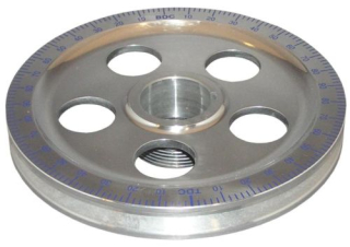 Řemenice klikové hřídele Alu/modrá stupnice - Typ 1 motor (1960 »)