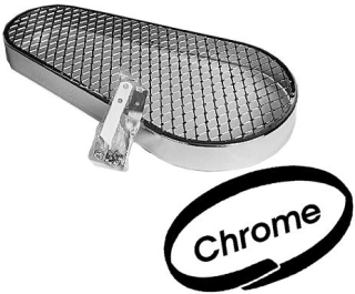 Kryt řemenic drátěný/chrom - Typ 1 motor (» 2003)