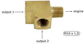 Adaptér čidla oleje/2 pins - Typ (universál)