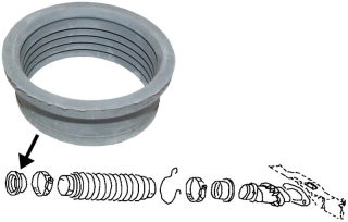 Manžeta/výměník tepla/trubka topení - Typ 1/2/14 (1972 »)