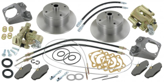 Kotoučové brzdy 4x130mm zadní/kit - Typ 1/14/181 IRS/swing (1967 » 72)