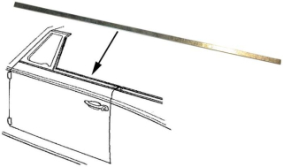 Sametka dveří/vnitřní - Typ 1/2/3/4 (univerzál)