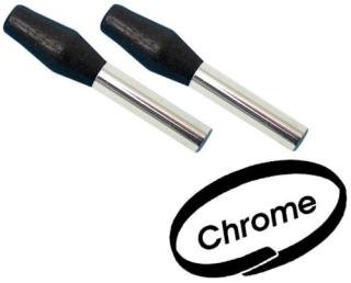 Pojistky dveří chrom/černé - Typ 1/2/3/14 (1966 » 03)