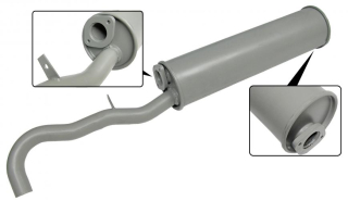 Výfuk - Typ 25 CT/CZ motory (1980 » 82)