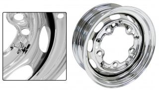 Kolo ocelové/chrom 5x205mm ET +15 (5.5x15)