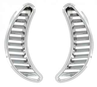 Mřížky ventilace boční/chrom - Typ 1 (1970 »)