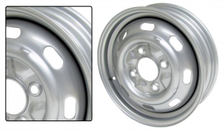 Kolo ocelové/lak 4x130mm ET +45 (4.5x15)