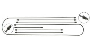 Trubky brzd IRS/kit - Typ 1/14 (1966 »)