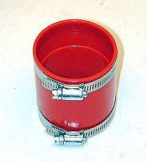 Adaptér filtru vzduchu/červený uretan (82x68mm)