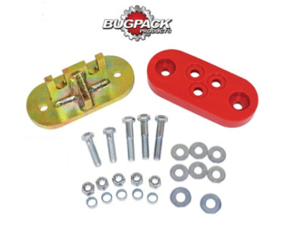 Adaptér převodovky přední 3body/červený uretan - Typ 1/14/181 (1972 »)