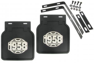 Zástěrky zadní černé/logo 1958 - Typ 1 (» 1958)