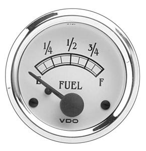 Přístroj Royale bílý/palivoměr (Ø 52mm)