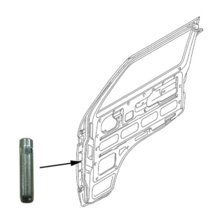 Čep pantu dveří L/P - Typ 4/25/Golf/Jetta (1974 » 95)