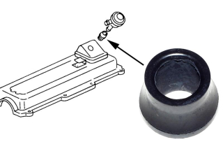 Kroužek spojovací/odvzdušnění oleje - Typ 25/Golf/Jetta (1982 » 92)