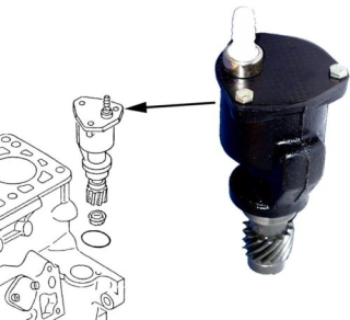 Čerpadlo brzd/vakum - Typ 25/Golf/Jetta D/TD motory (1979 » 92)