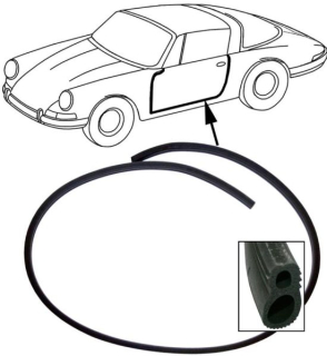 Těsnění dveří L/P - Porsche 911 Targa/Cabrio (1964 » 94)