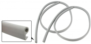 Lemy čalounění B-sloupků/šedé - Typ 1 (1958 » 67)