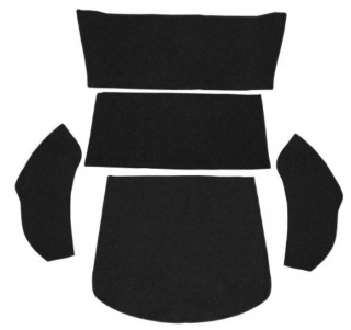 Koberce zavazadlového prostoru zadní/černé - Typ 1 (1971 »)