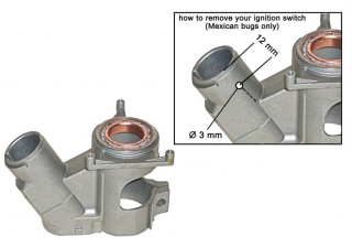 Pouzdro zámku zapalování - Typ 1/25/Golf/Jetta (1974 »)