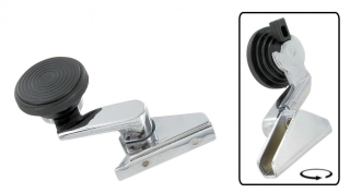 Klička ventilace/chrom L - T.1 Cabrio (1967 » 80)