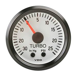 Přístroj bílý/mechanický/Turbo (Ø 52mm)