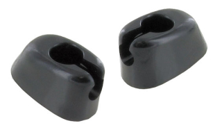 Držáky sluneční clony/černé - Typ 1/2/14 (1964 » 79)