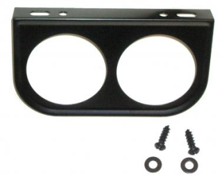 Konzola metal/2 přístroje (Ø 52mm)