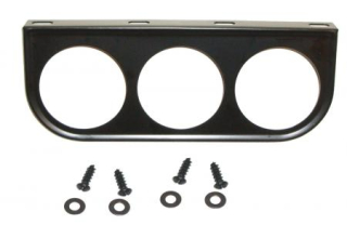 Konzola metal/3 přístroje (Ø 52mm)