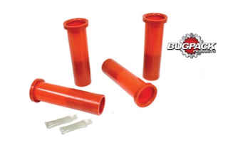 Pouzdra ramen přední/vnější/vnitřní/červený uretan - Typ 2 (1967 » 79)