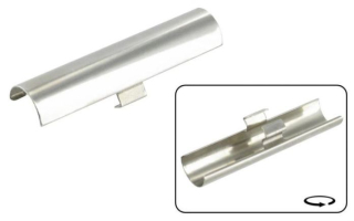 Spona lišty těsnění oken/chrom - Typ 1/2 (1971 »)