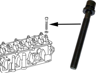 Šroub hlavy motoru - Typ 25/Golf/Jetta (1981 » 92)